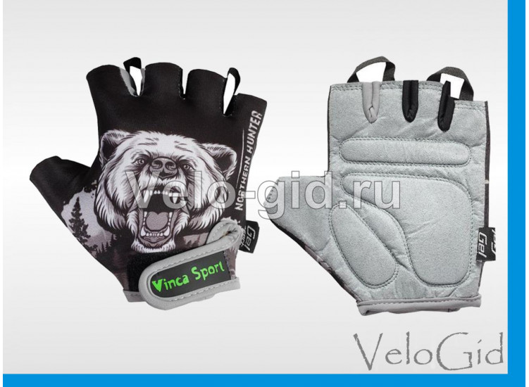 Перчатки велосипедные Vinca Bear M